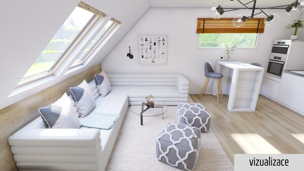 PRODEJ BYTU, Žleby, 2 + kk, byt č. 11